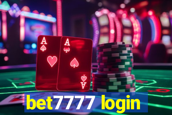 bet7777 login